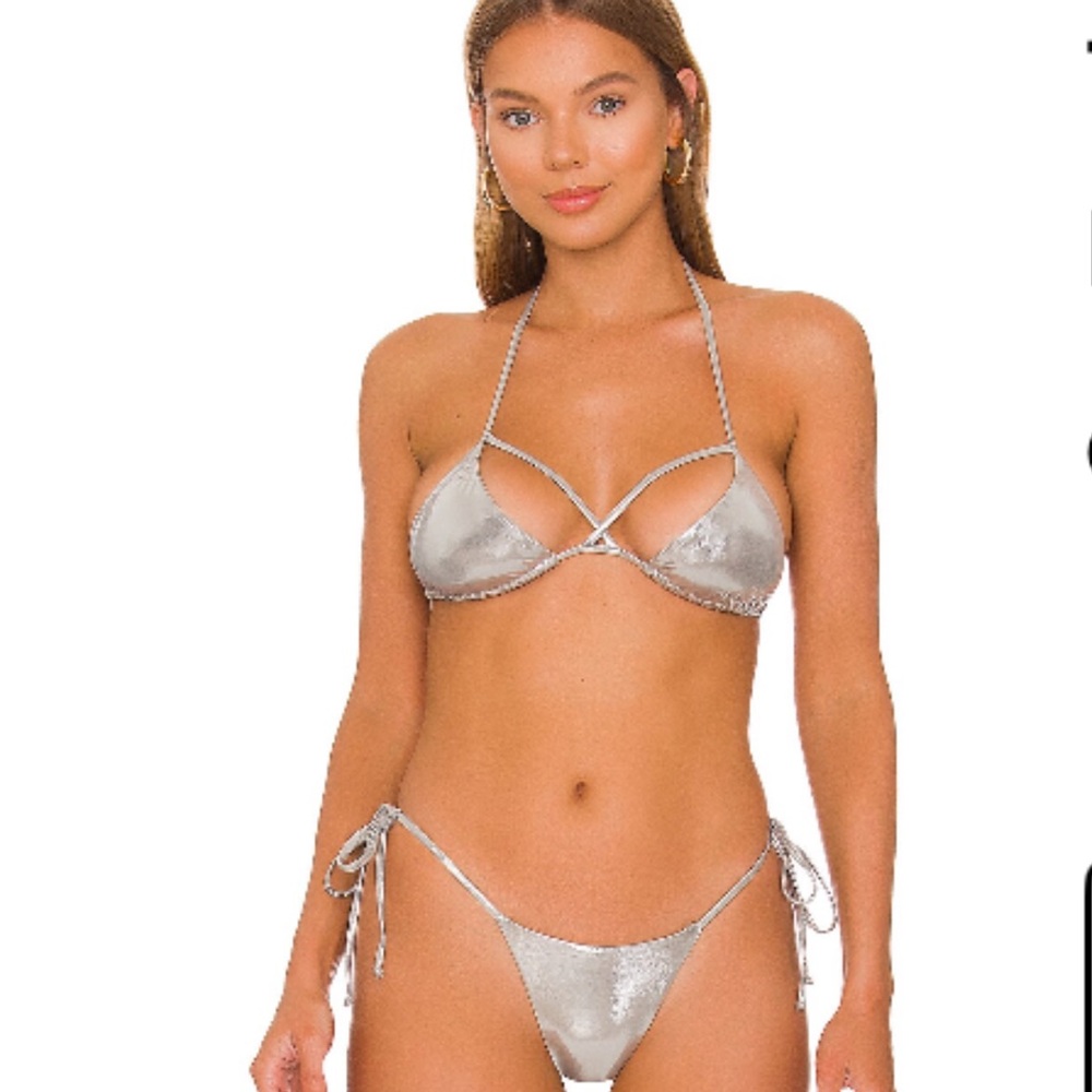 Lovewave Silver Bikini Set